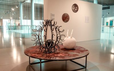 Anna Ampariotou participates in the group exhibition Synastry at the National Library of Greece